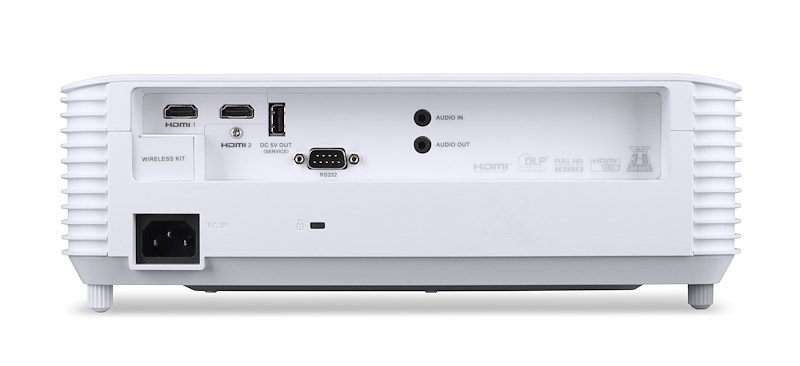 Acer P1558I Standard throw projector 5200 ANSI lumens DLP WUXGA (1920x1200) 3D White - Afbeelding 3