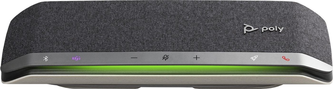 HP Poly Sync 40+ Microsoft Teams Certified USB-A USB-C Speakerphone +BT700 USB-A Adapter - Afbeelding 5