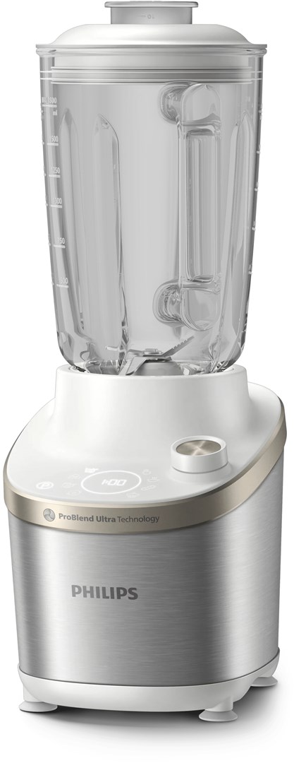 Philips 7000 series HR3760/01 blender 2 L Tabletop blender 1500 W Stainless steel, White