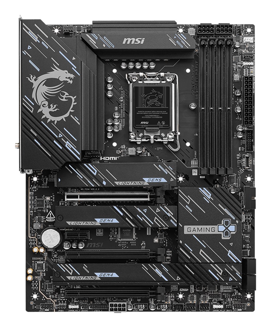 MSI Z890 GAMING PLUS WIFI motherboard Intel Z890 LGA 1851 (Socket V1) ATX - Afbeelding 6