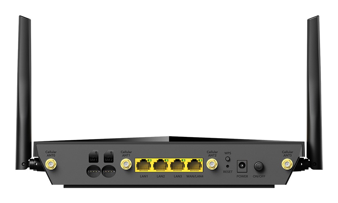 Cudy P5 wireless router Gigabit Ethernet Dual-band (2.4 GHz / 5 GHz) 5G Black - Afbeelding 4