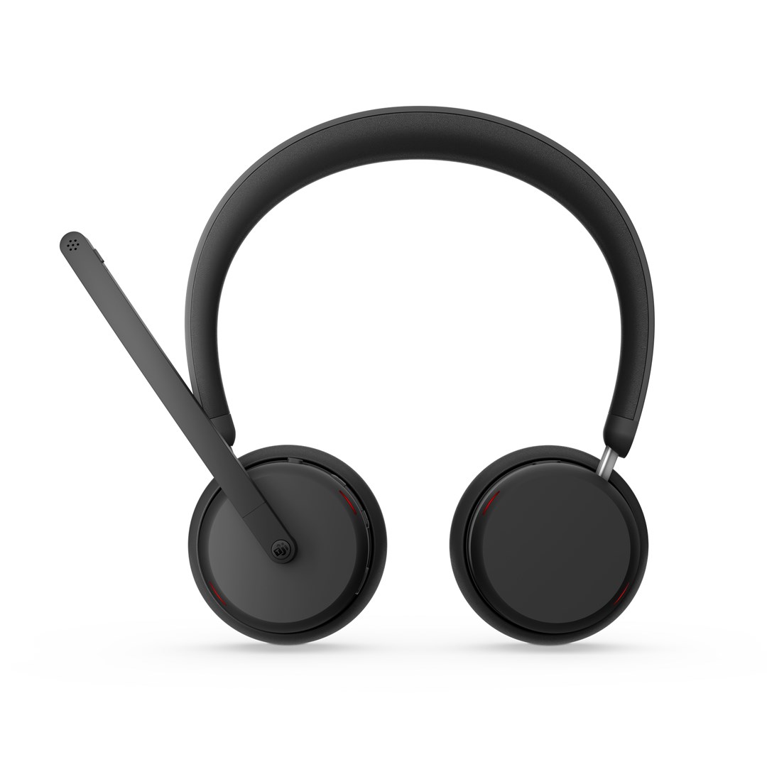 Lenovo 6550 Headset Wireless Head-band Office/Call center USB Type-C Bluetooth Black - Afbeelding 9