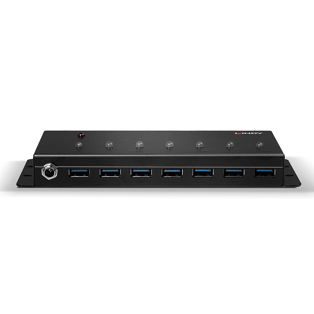 Lindy 7 Port USB 3.0 Metal Hub - Afbeelding 4