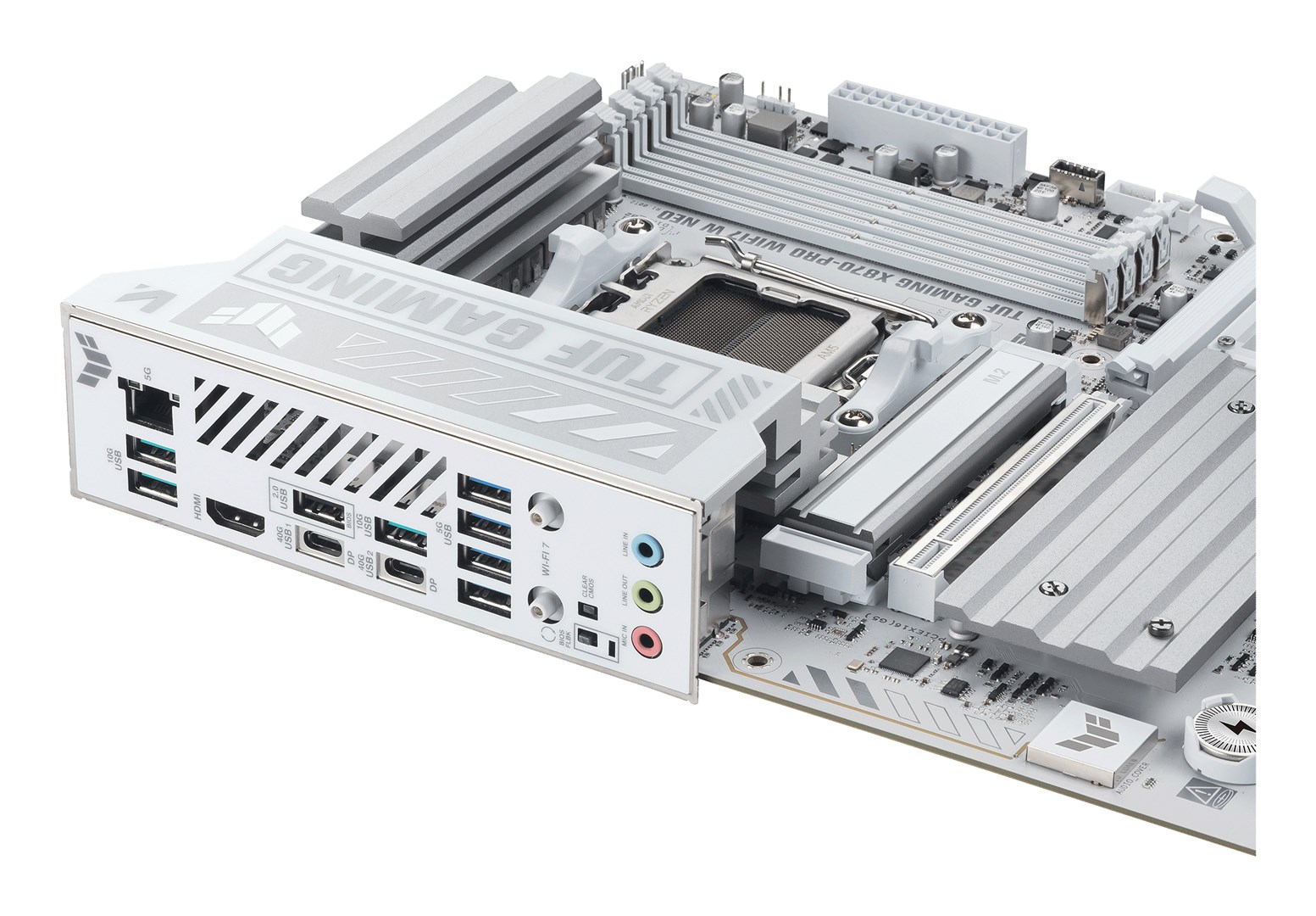ASUS TUF GAMING X870-PRO WIFI7 W NEO AMD X870 Socket AM5 ATX - Afbeelding 10