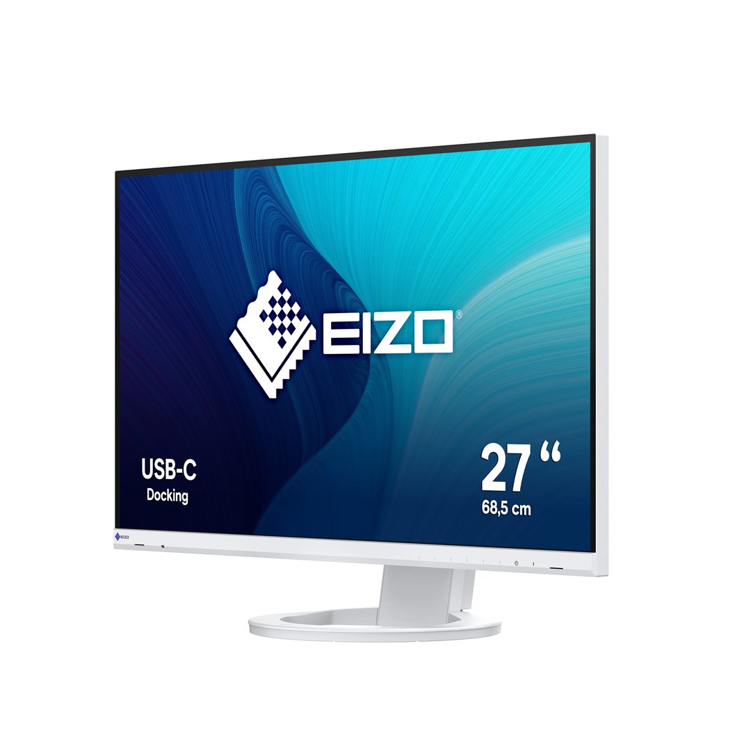 EIZO FlexScan EV2720S-WT computer monitor 68.6 cm (27") 2560 x 1440 pixels Quad HD LCD White - Afbeelding 2