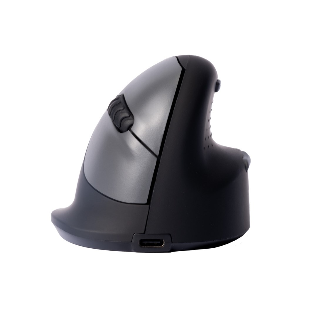 R-Go Mouse HE ergonomic right-hand Bluetooth black/silver retail - Afbeelding 3