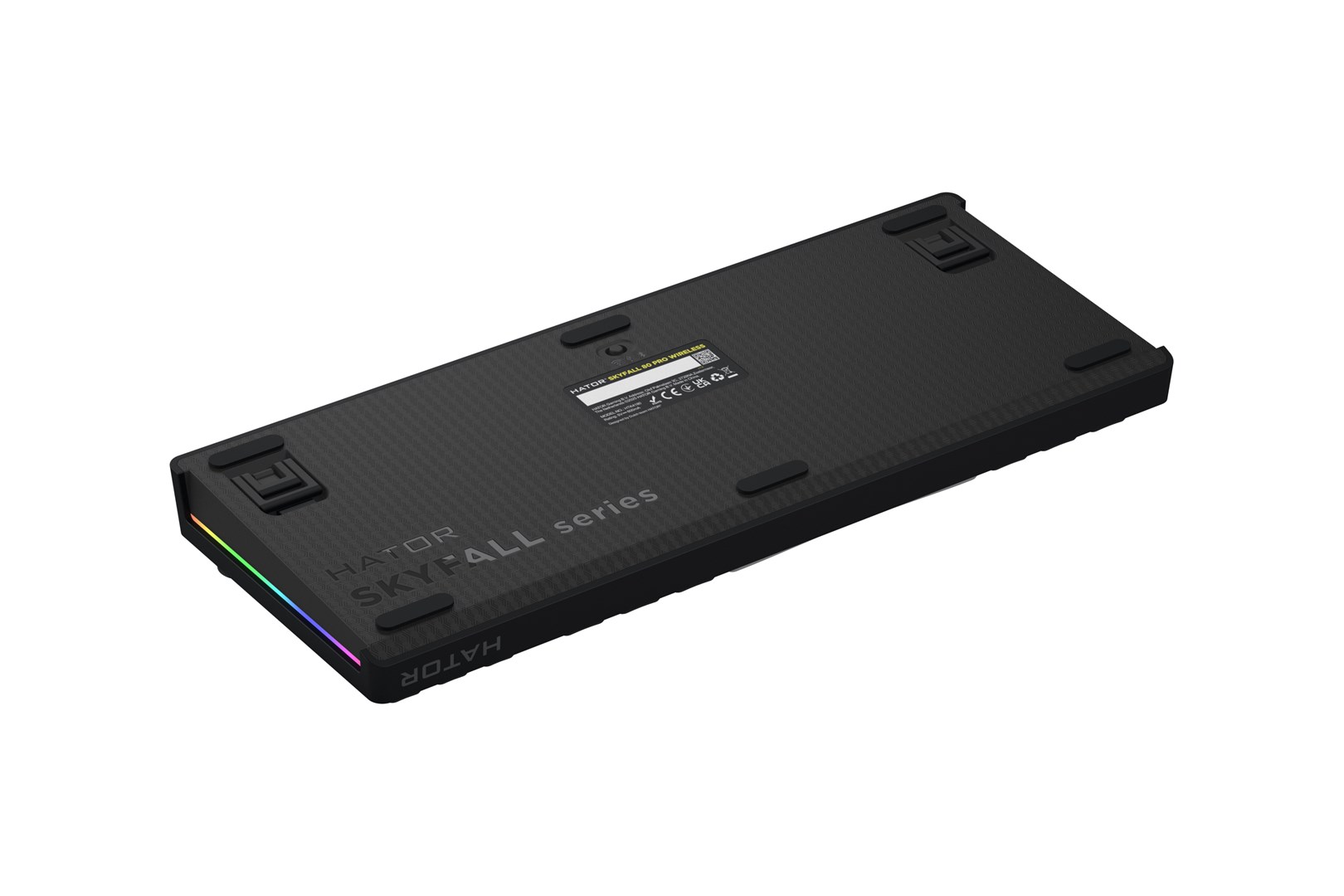 HATOR Skyfall Pro Wireless 80 keyboard Gaming USB + RF Wireless + Bluetooth QWERTY US English Black, Grey - Afbeelding 6