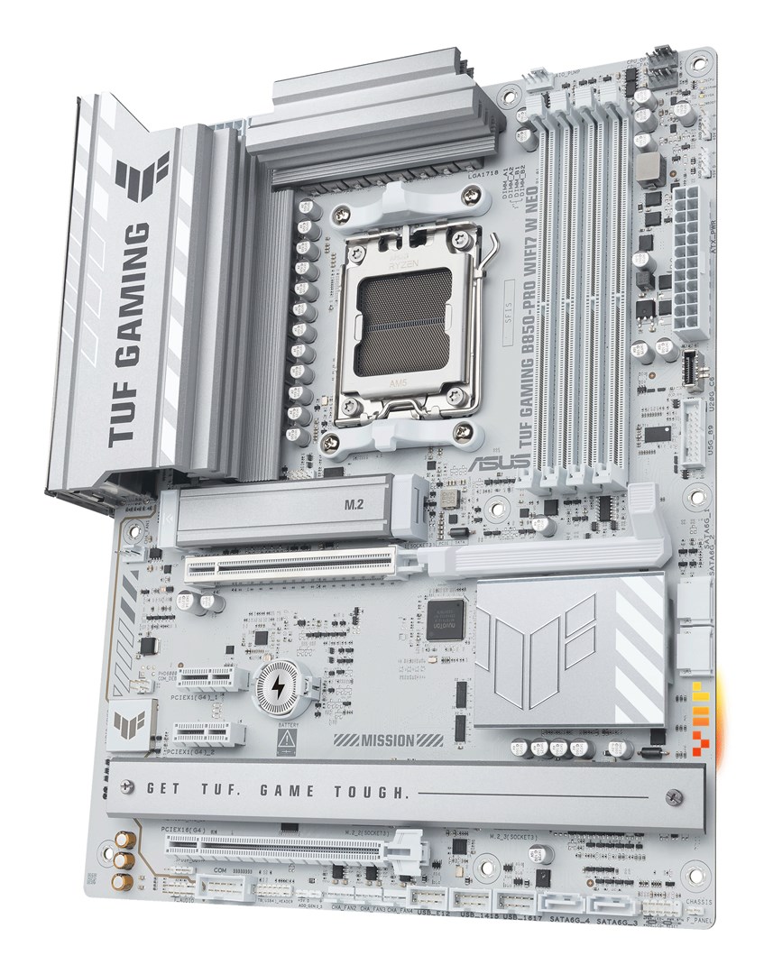 ASUS TUF GAMING B850-PRO WIFI7 W NEO AMD B850 Socket AM5 ATX - Afbeelding 2