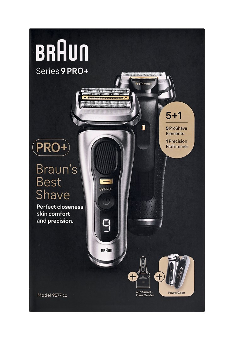 Braun Series 9 Pro 9577cc Foil shaver Silver - Afbeelding 6