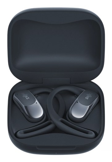 SHOKZ OpenFit Air Headset Wireless Ear-hook Calls/Music/Sport/Everyday Bluetooth Black - Afbeelding 5