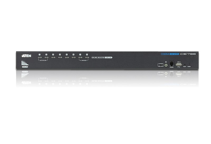 ATEN 8-Port USB - HDMI KVM Switch with USB Peripheral port - Afbeelding 4