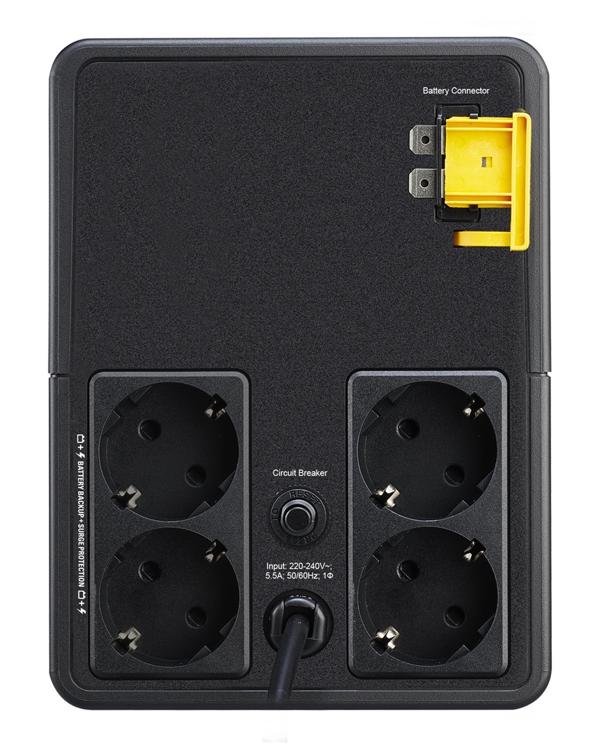 APC Easy UPS uninterruptible power supply (UPS) Line-Interactive 1.2 kVA 650 W 4 AC outlet(s) - Afbeelding 3