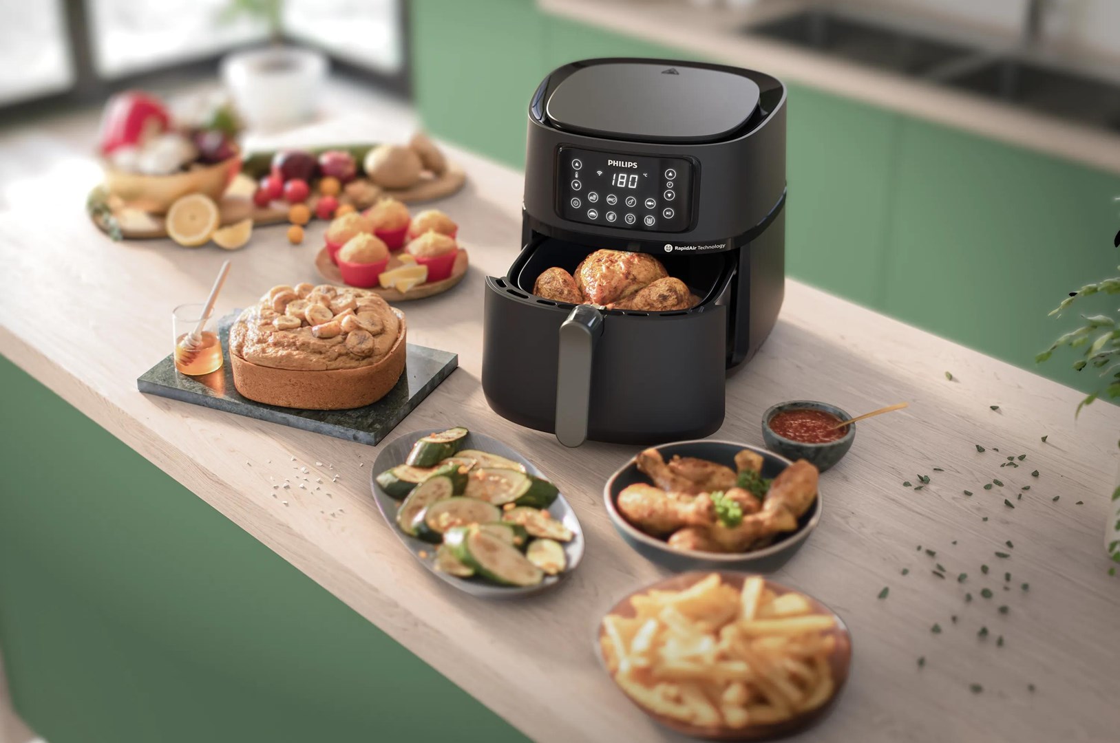 Philips 5000 series Airfryer HD9285/90 XXL Connected - Afbeelding 2