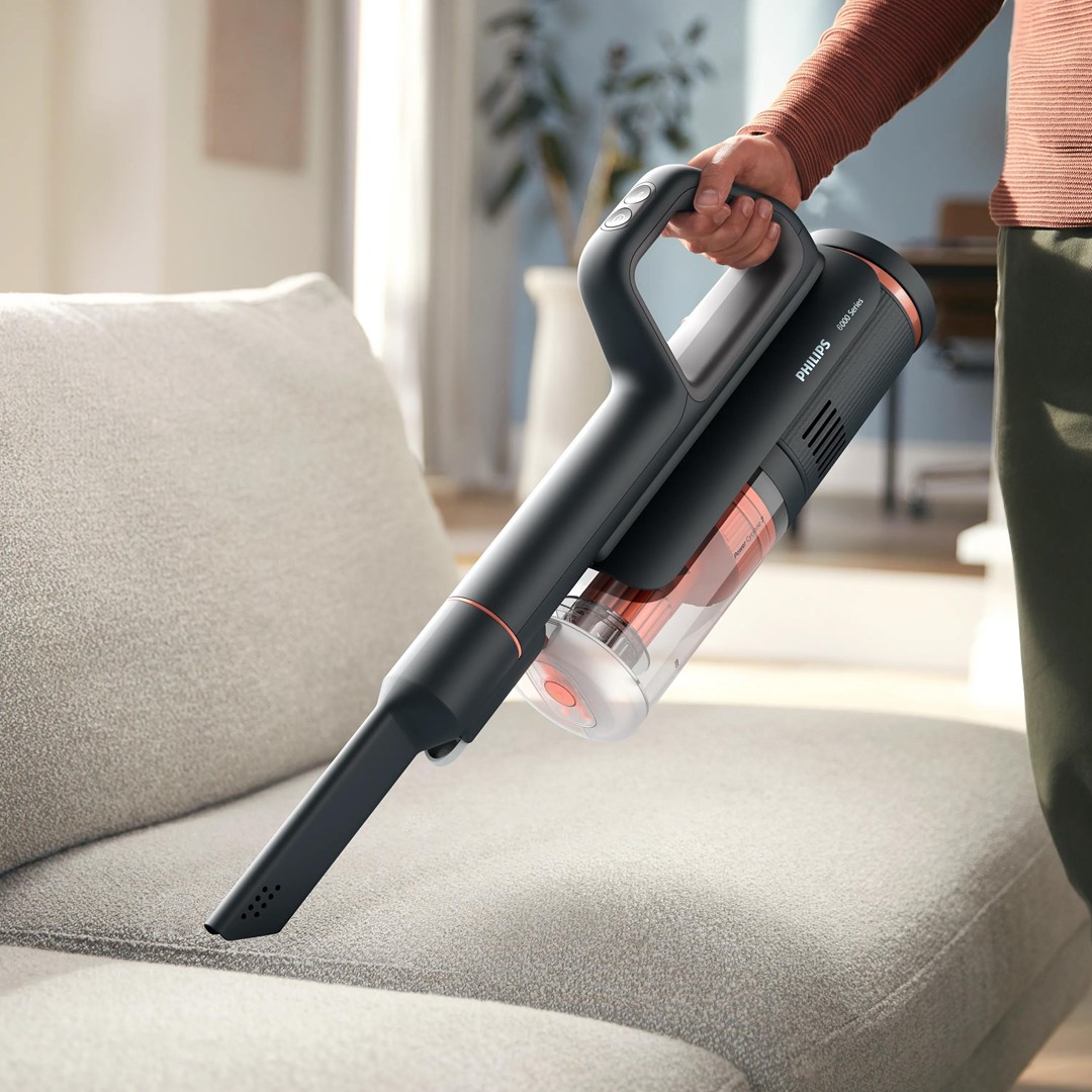 Philips 6000 series XW6264/11 stick vacuum/electric broom Battery Dry&wet Cyclonic Bagless Grey - Afbeelding 6