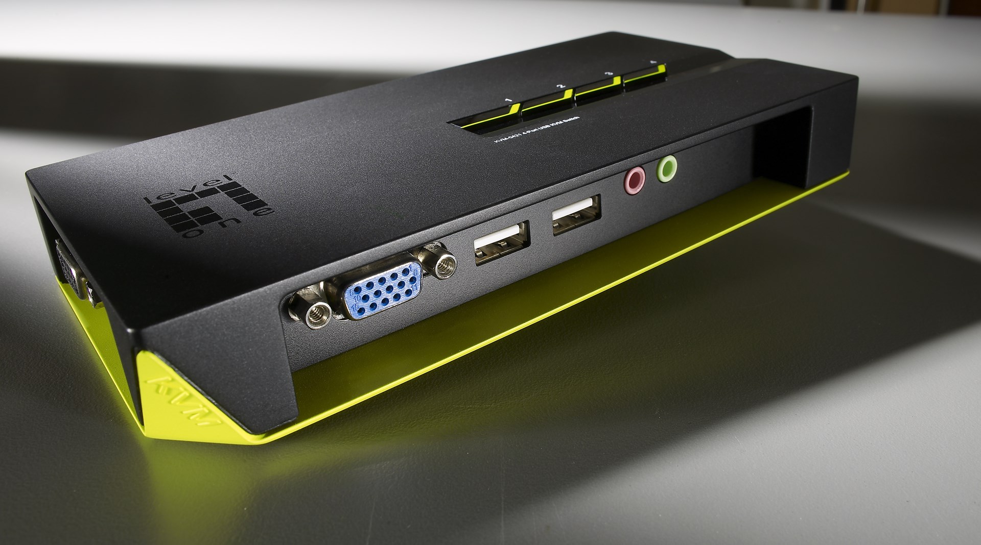 LevelOne 4-Port USB VGA KVM Switch, audio support - Afbeelding 4