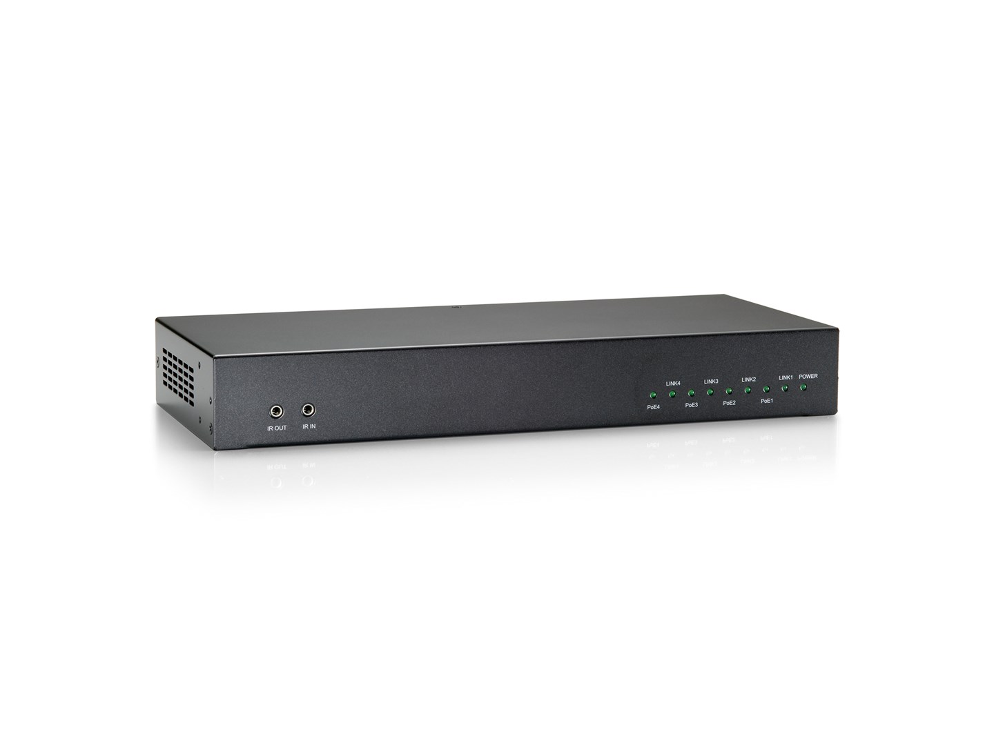 LevelOne HDMI over Cat.5 Transmitter, HDBaseT, 100m, 4 Channel Outputs, 802.3af PoE - Afbeelding 2