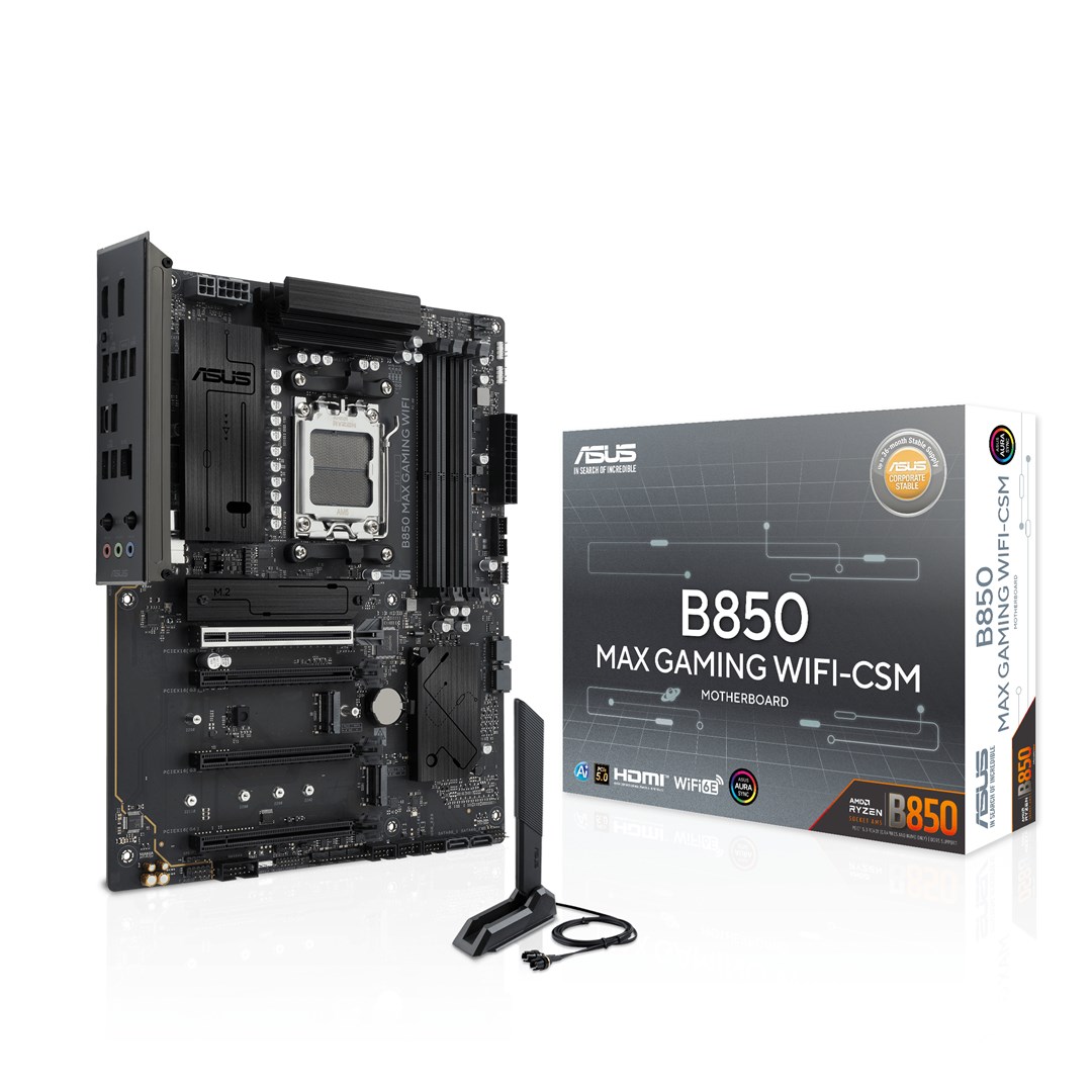 ASUS B850 MAX GAMING WIFI AMD B850 Socket AM5 ATX - Afbeelding 2