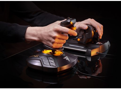 Thrustmaster T-16000M FCS Hotas Black, Orange USB Joystick Analogue / Digital PC - Afbeelding 7