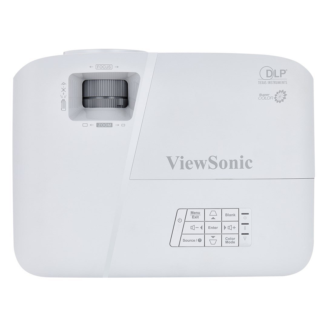 Viewsonic PA503S data projector Standard throw projector 3600 ANSI lumens DLP SVGA (800x600) Grey, White - Afbeelding 2