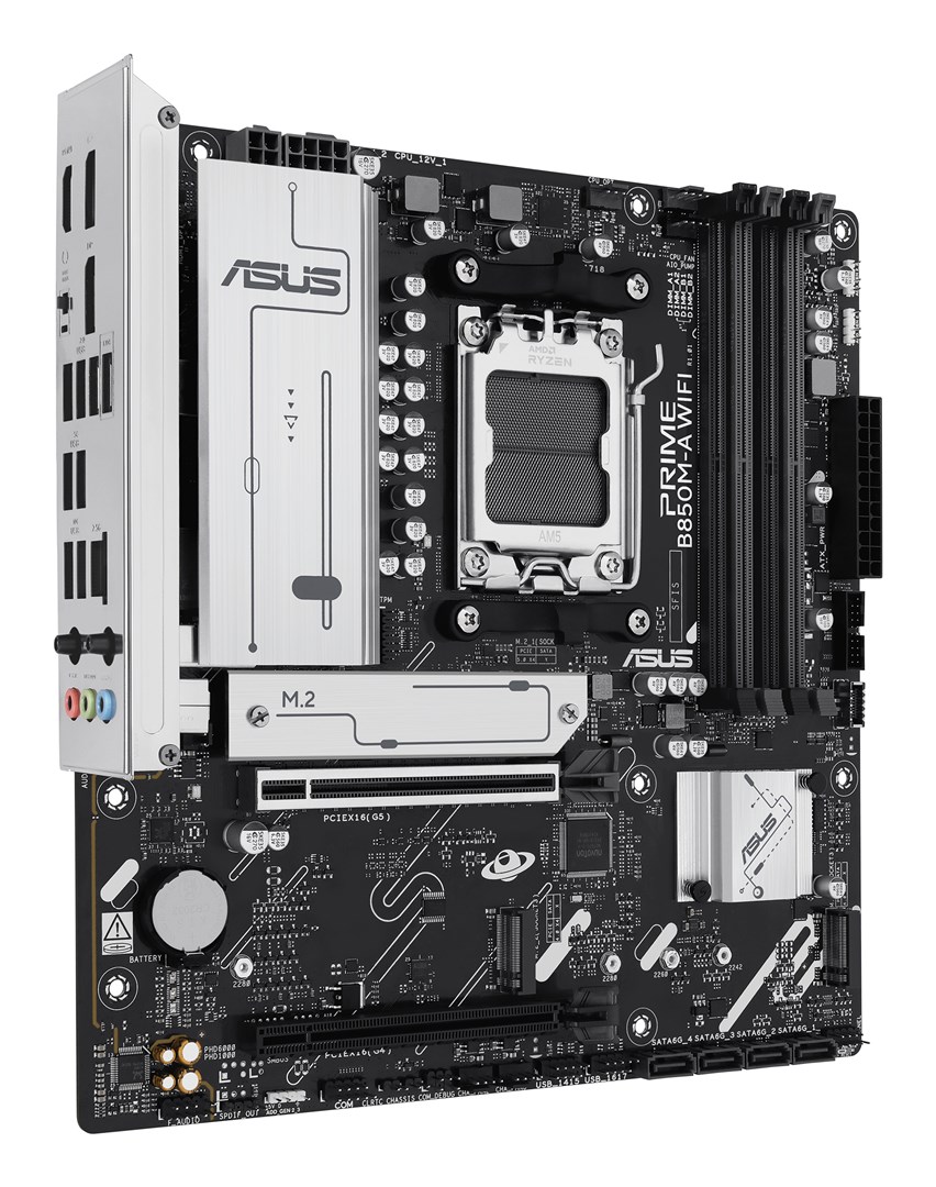 ASUS PRIME B850M-A WIFI AMD B850 Socket AM5 micro ATX - Afbeelding 4