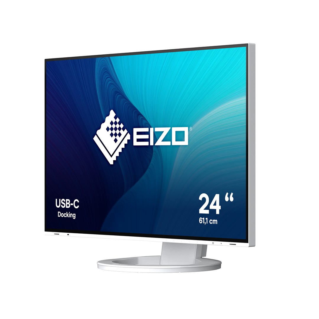 EIZO FlexScan EV2485-WT computer monitor 61.2 cm (24.1") 1920 x 1200 pixels WUXGA LCD White - Afbeelding 4