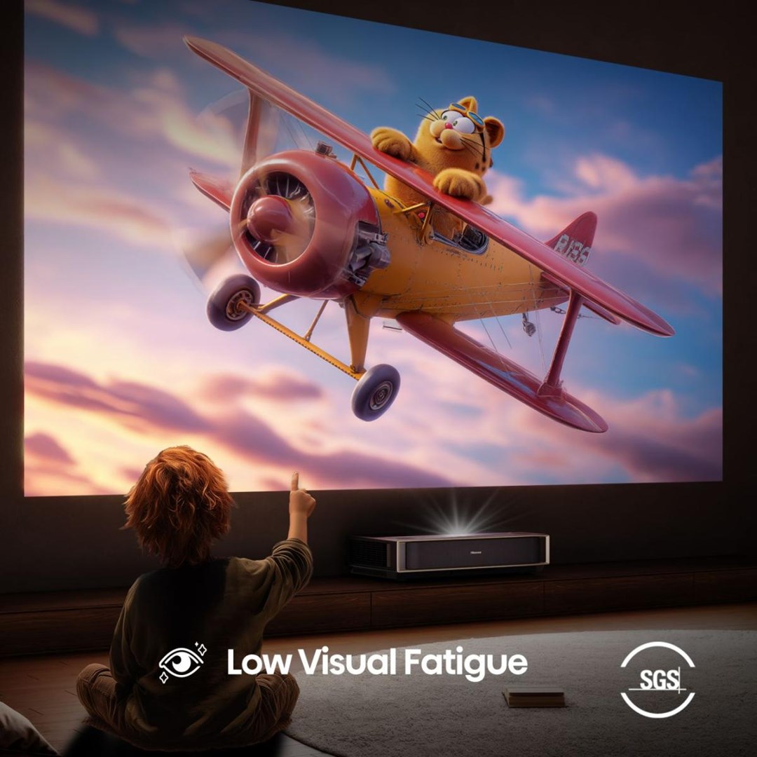 Hisense PT1 Ultra short throw projector UHD 4K (3840x2160) 3D Black - Afbeelding 8