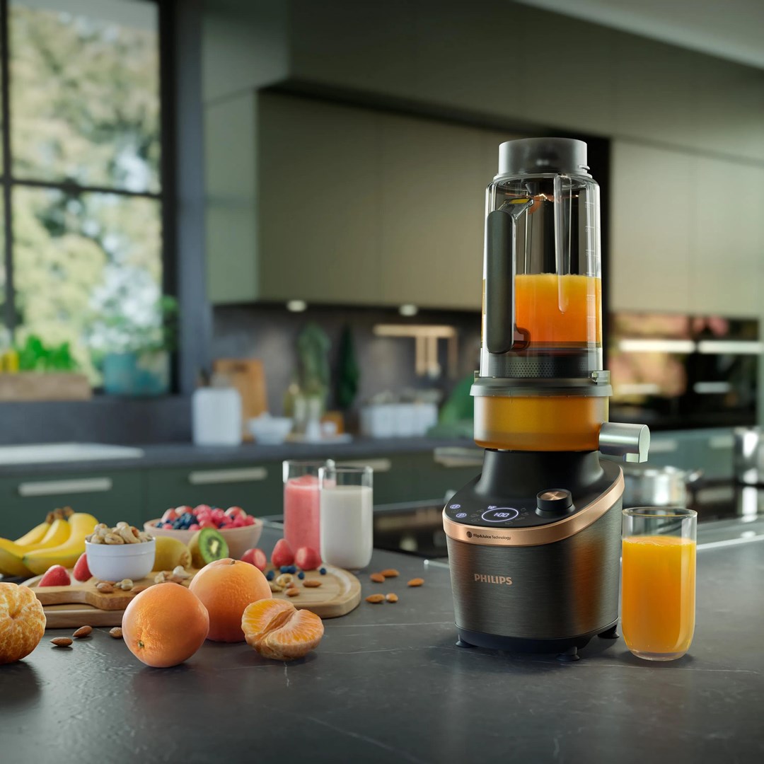 Philips Flip&Juice™ Blender HR3770/10 High-speed blender with juicer module - Afbeelding 4
