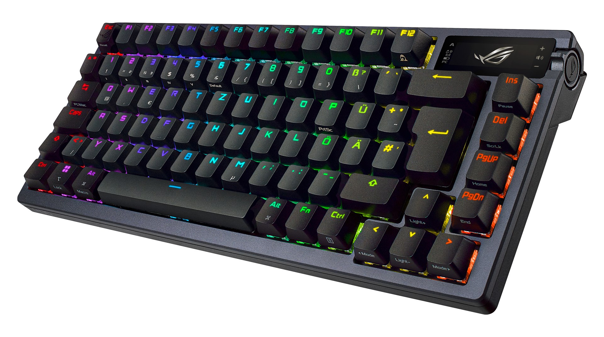 ASUS ROG Azoth keyboard Gaming USB + RF Wireless + Bluetooth QWERTY Black - Afbeelding 3