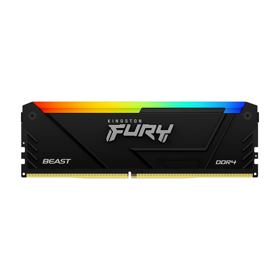 Kingston Technology FURY Beast 64GB 3200MT/s DDR4 CL16 DIMM (Kit of 2) RGB - Afbeelding 3