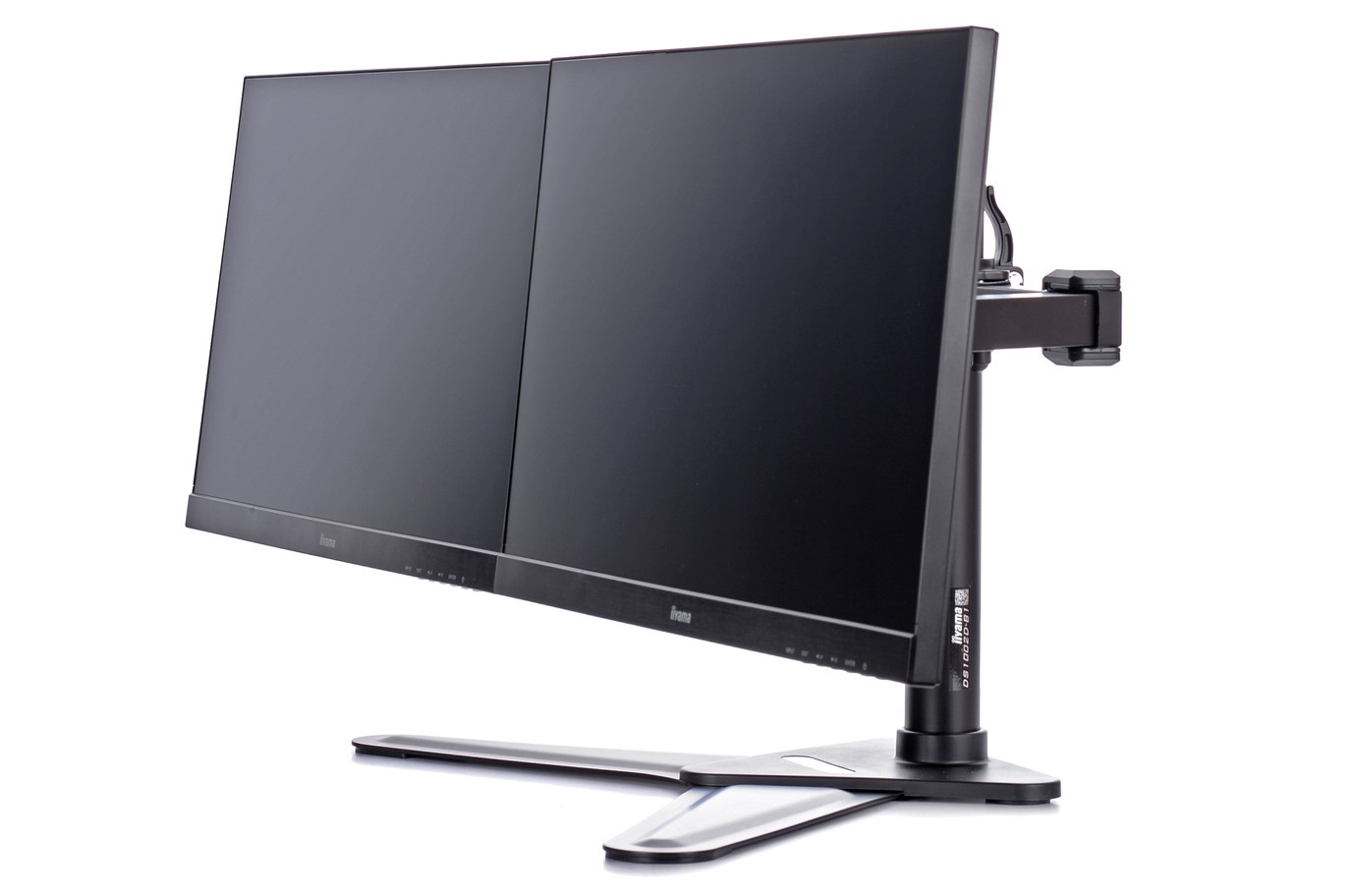 iiyama DS1002D-B1 monitor mount / stand 81.3 cm (32") Desk Black - Afbeelding 6