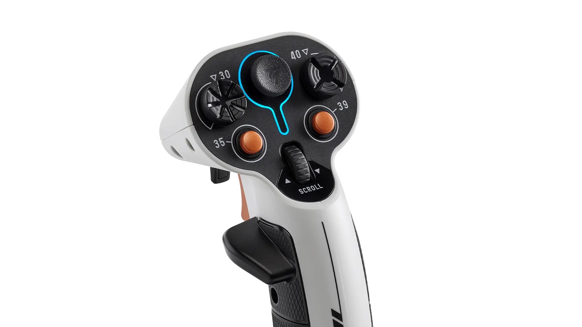 Thrustmaster Sol-R 2 HOSAS Space Sim Duo Black, White USB Flightstick Analogue / Digital PC - Afbeelding 3