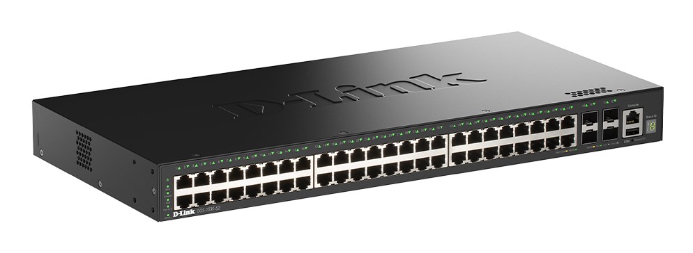 D-Link 52-Port Gigabit Stackable Smart Managed Switch with 4 x 10G SFP+ Ports - Afbeelding 2