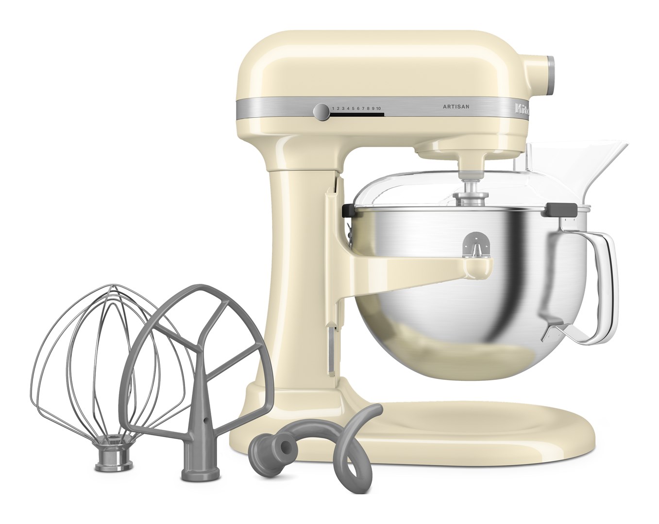 KitchenAid 5KSM60SPXEAC Stand mixer 375 W Cream - Afbeelding 2