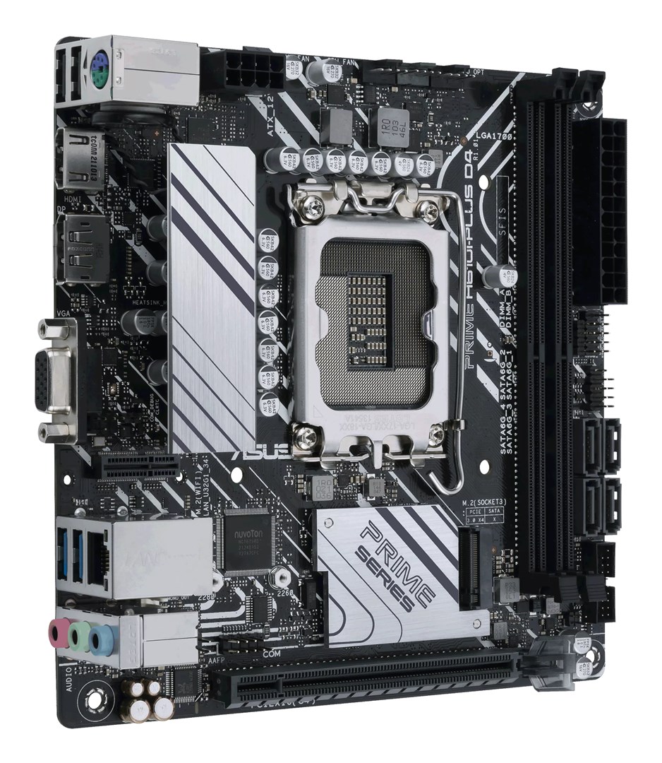 ASUS PRIME H610I-PLUS D4-CSM Intel H610 LGA 1700 mini ITX - Afbeelding 4