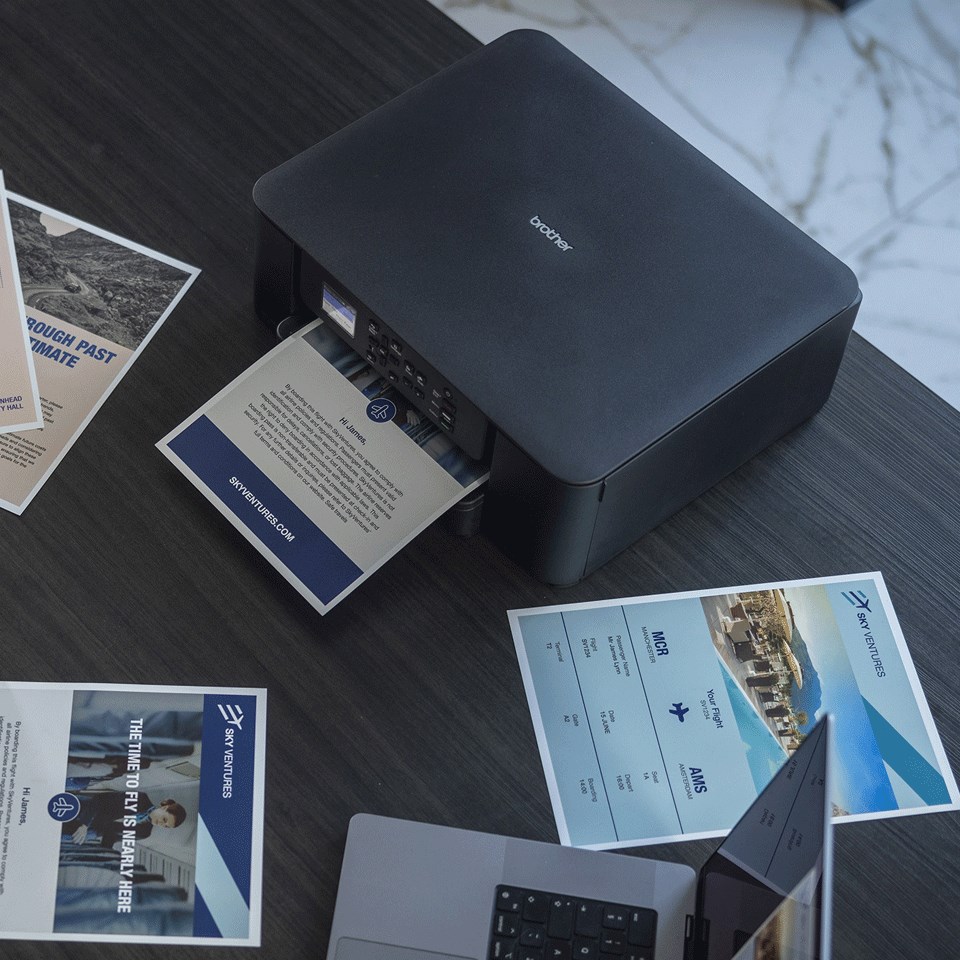 Brother 3-in-1 Compact Wireless Inkjet Printer DCP-J1310DW - Afbeelding 4