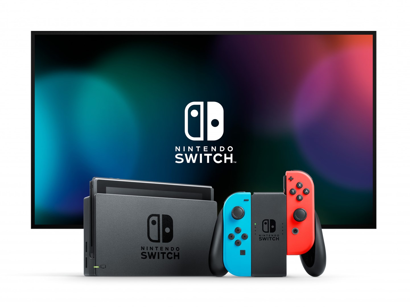 Nintendo Switch portable game console 15.8 cm (6.2") 32 GB Touchscreen Wi-Fi Blue, Grey, Red - Afbeelding 6