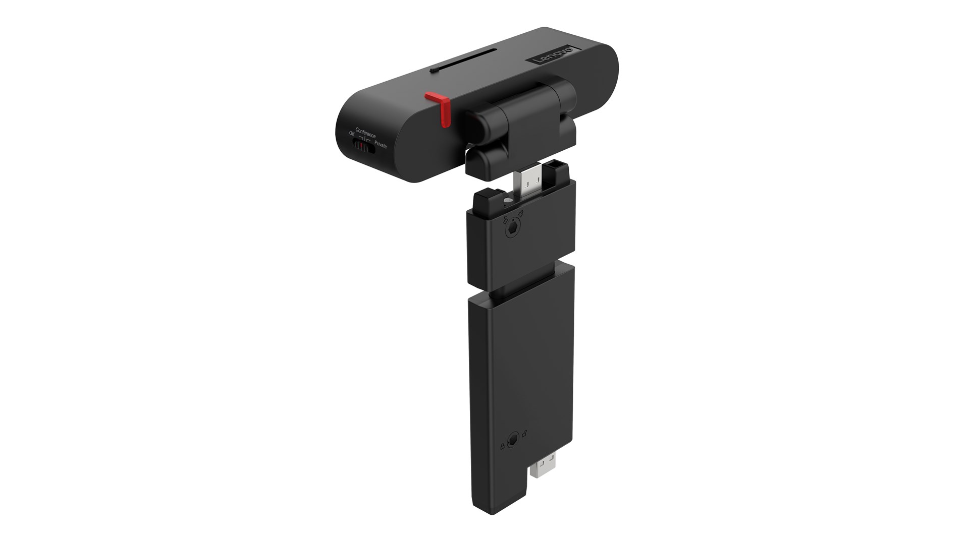 Lenovo ThinkVision MC60 webcam 1920 x 1080 pixels USB 2.0 Black - Afbeelding 8