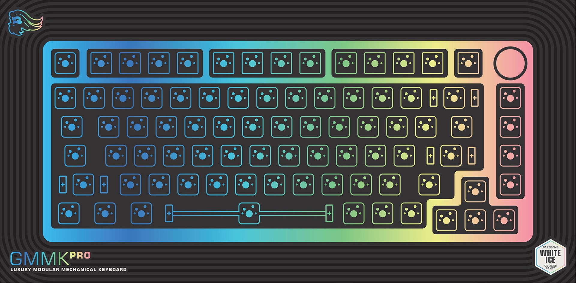 Glorious PC Gaming Race GMMK Pro Keyboard barebone - Afbeelding 6