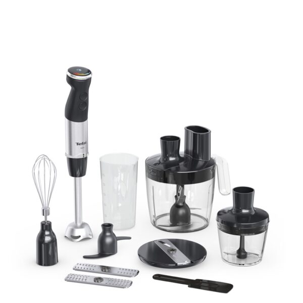 Tefal Quickchef+ HB67G830 blender 0.8 L Immersion blender 1000 W Black, Stainless steel