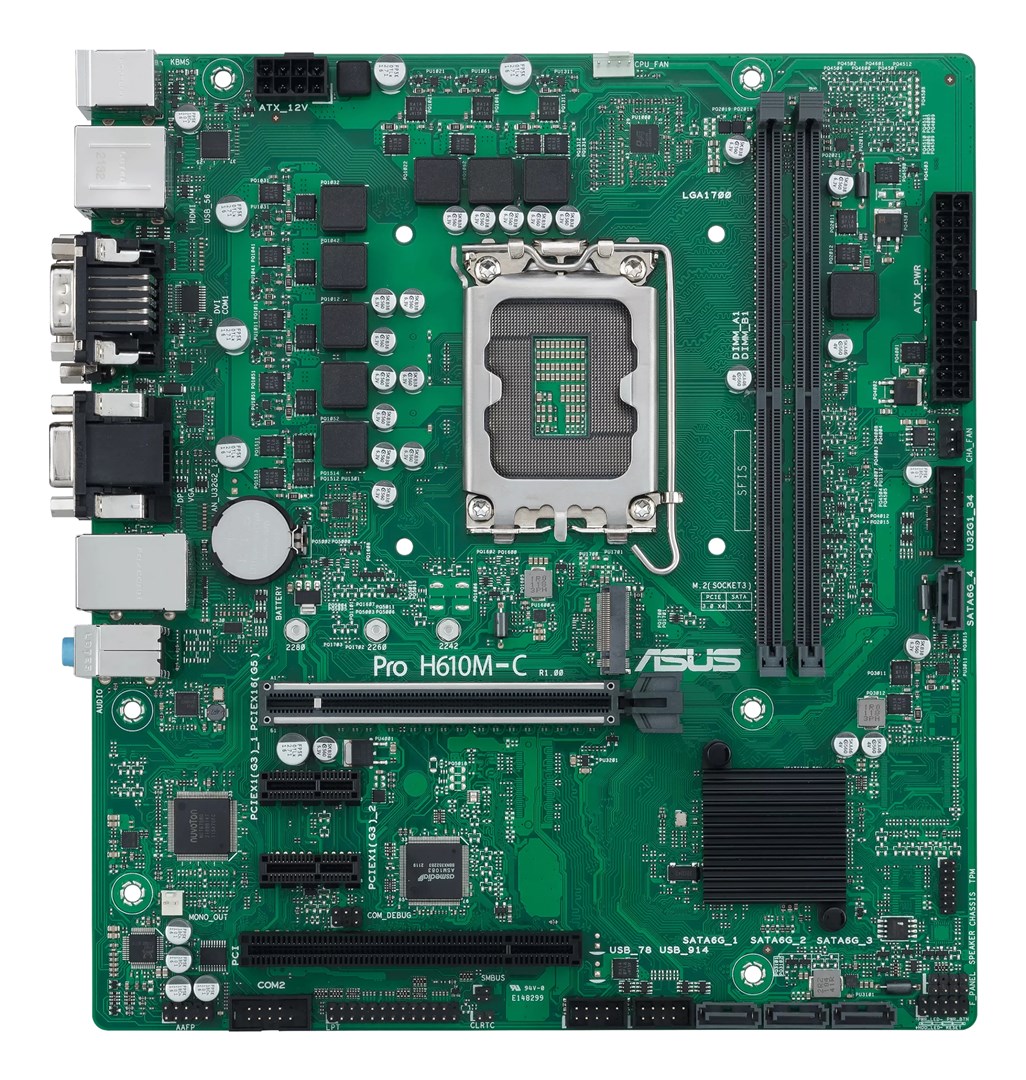 ASUS Pro H610M-C-CSM - bundkort - micr - Afbeelding 7