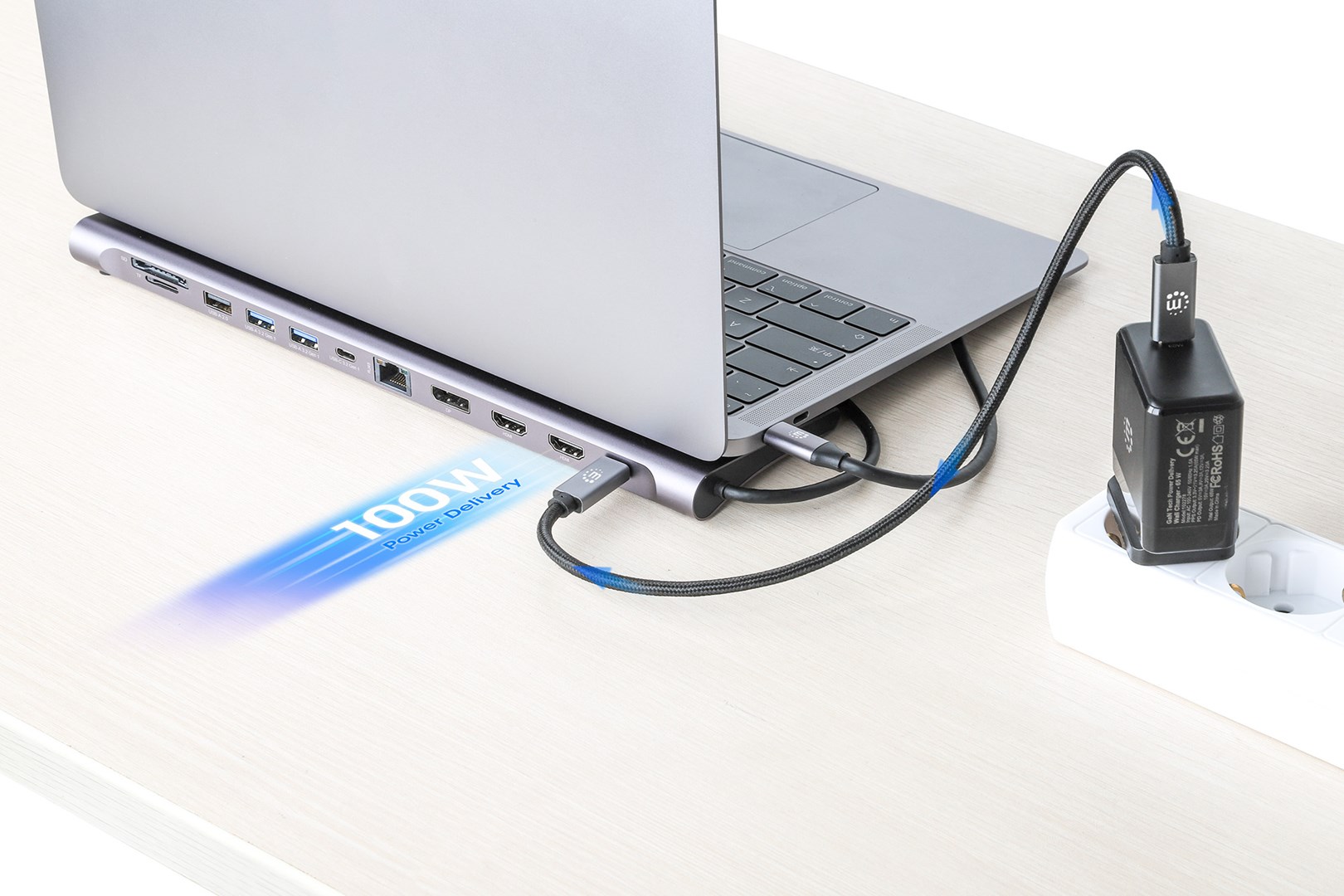 Docking Station 12-in-1 4K HDMI DP USB-A - Afbeelding 10