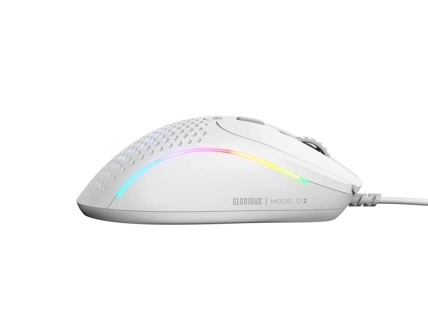 Glorious Gaming Glorious Model D 2 Wired - Matte White - Afbeelding 3