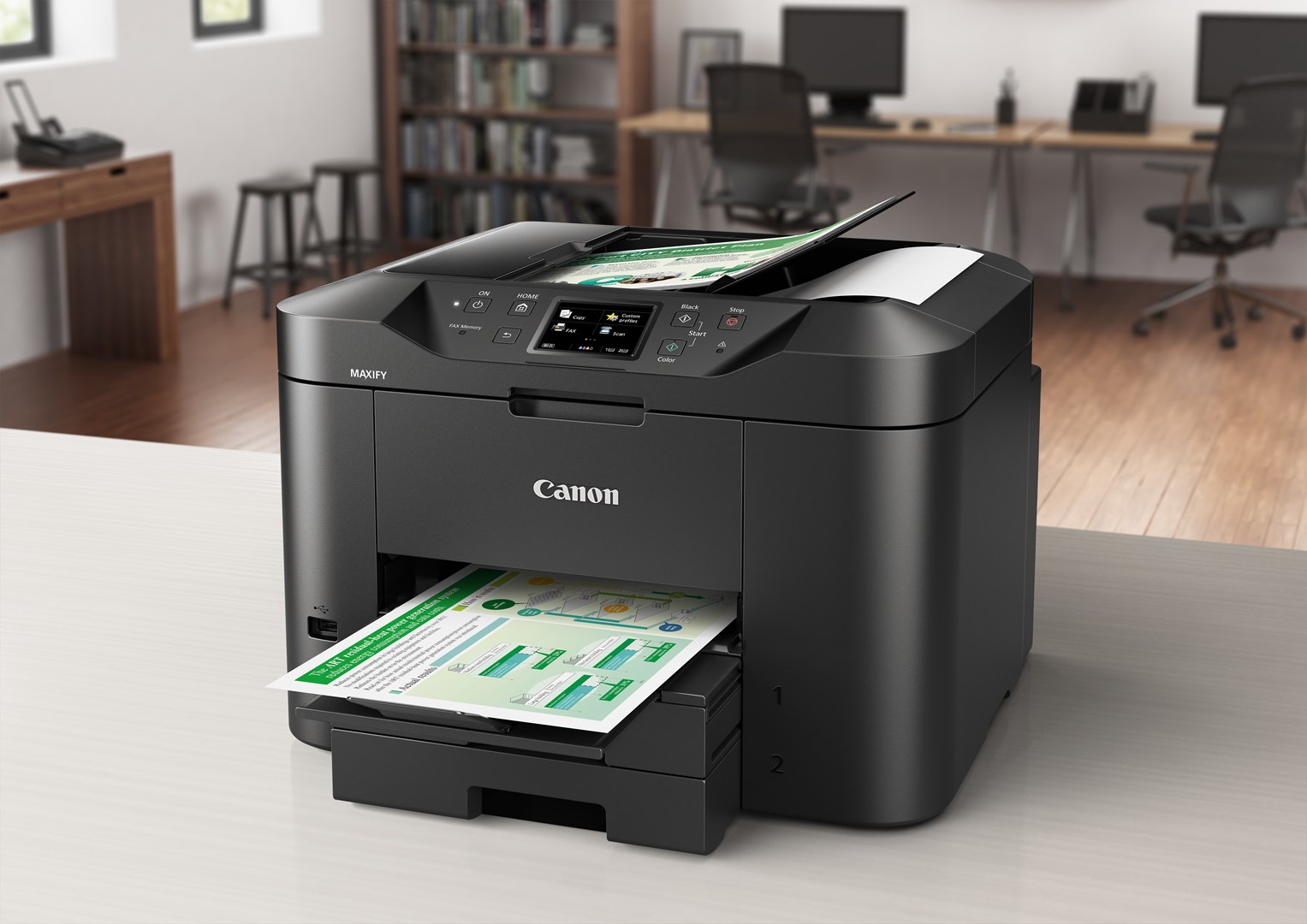 Canon MAXIFY MB2750 Inkjet A4 600 x 1200 DPI Wi-Fi - Afbeelding 7