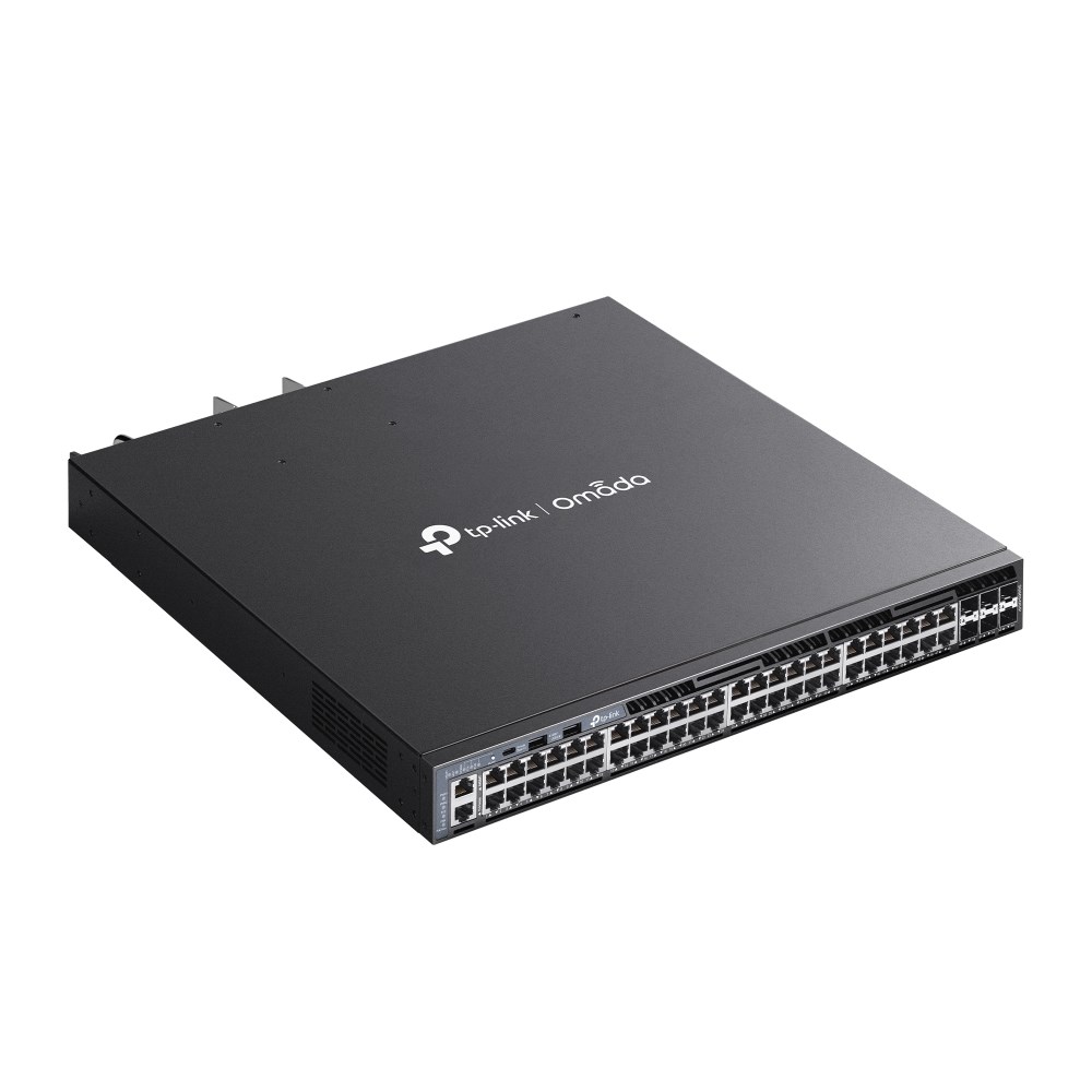 TP-Link Omada 48-Port Gigabit Stackable L3 Managed PoE+ Switch with 6 10G Slots - Afbeelding 4