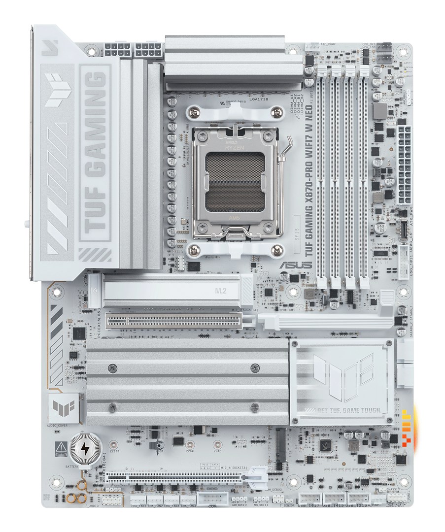 ASUS TUF GAMING X870-PRO WIFI7 W NEO AMD X870 Socket AM5 ATX - Afbeelding 2