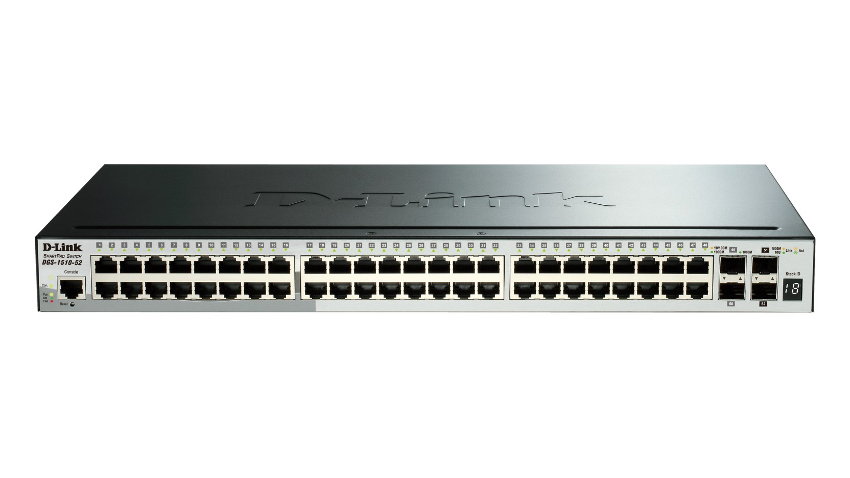 D-Link | Stackable Smart Managed Switch with 10G Uplinks | DGS-1510-20/E | Managed L2 | Desktop/Rackmountable | Gigabit Ethernet (copper) ports quantity 16 - Afbeelding 6