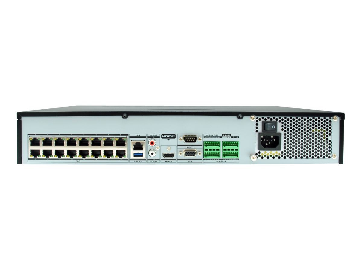 LevelOne NVR-0411 network video recorder Black, Grey - Afbeelding 3