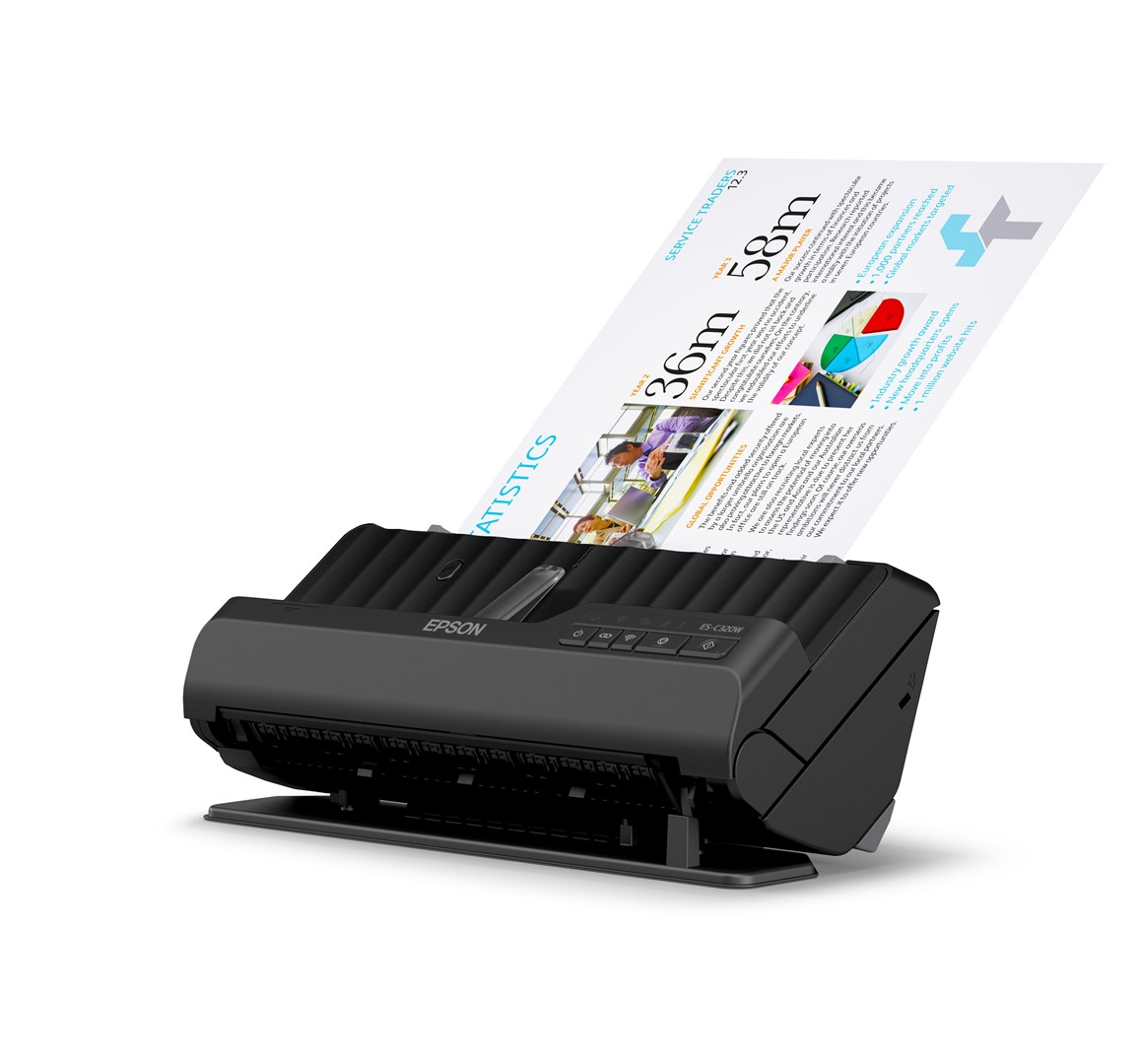 Epson ES-C320W ADF + Sheet-fed scanner 600 x 600 DPI A4 Black - Afbeelding 9
