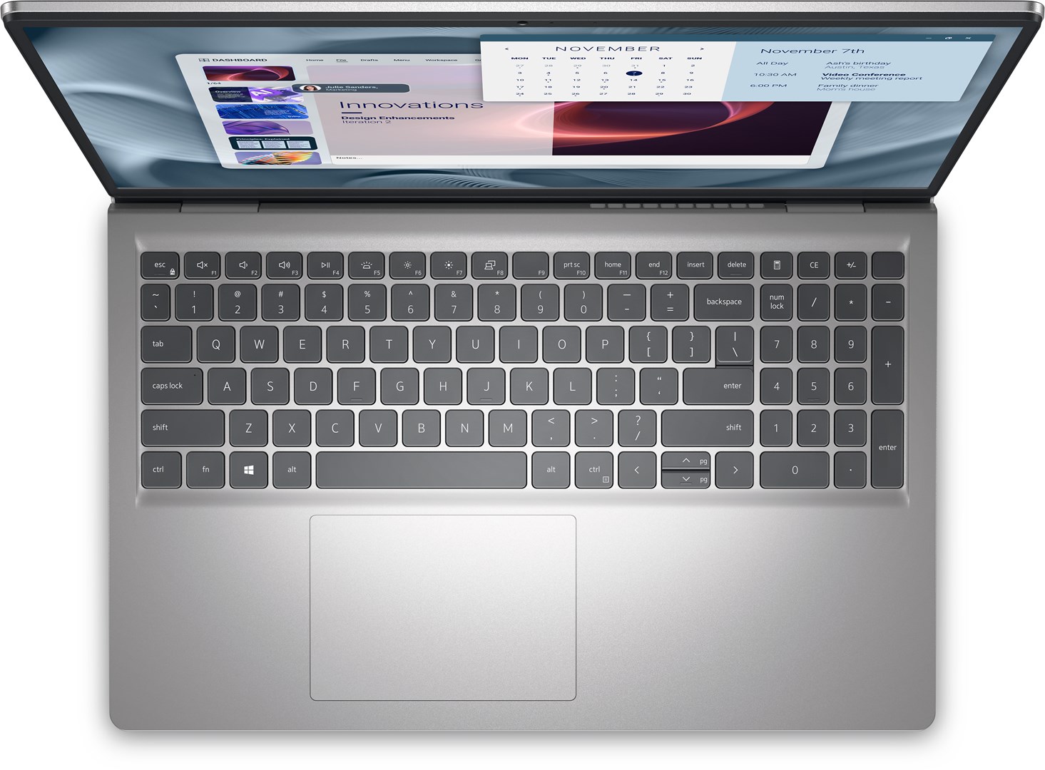 DELL Pro 15 Essential PV15250 Intel® Core™ i5 i5-1334U Laptop 39.6 cm (15.6") Full HD 16 GB DDR5-SDRAM 1 TB SSD Wi-Fi 6 (802.11ax) Windows 11 Pro Platinum, Silver - Afbeelding 5