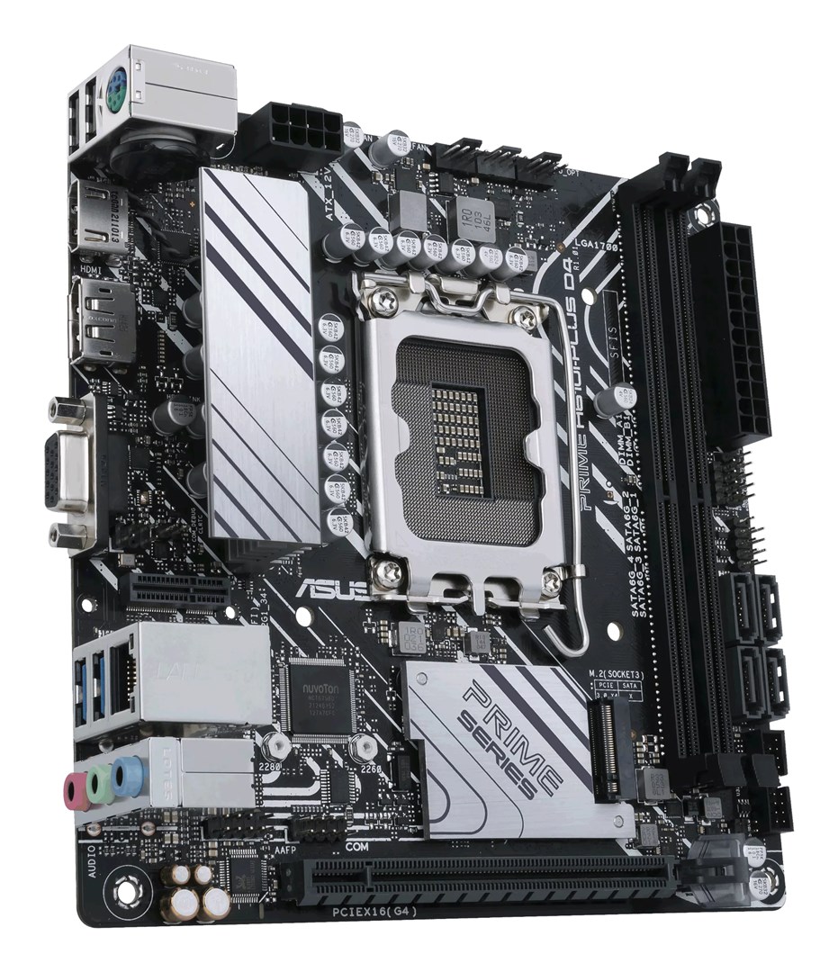 ASUS PRIME H610I-PLUS D4-CSM Intel H610 LGA 1700 mini ITX - Afbeelding 5